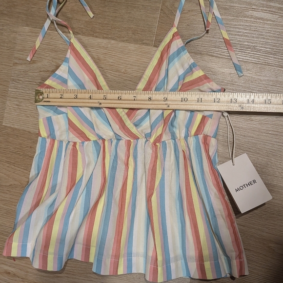 MOTHER High Flying Tank in Picture Perfect sz XS - Picture 12 of 13